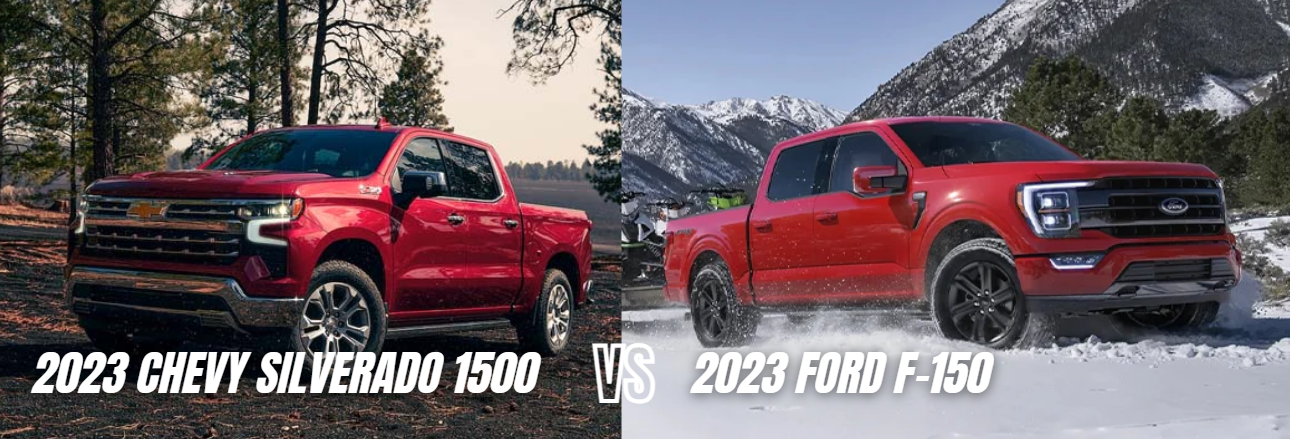 2023 Chevrolet Silverado 1500 vs 2023 Ford F-150 in McGregor, TX