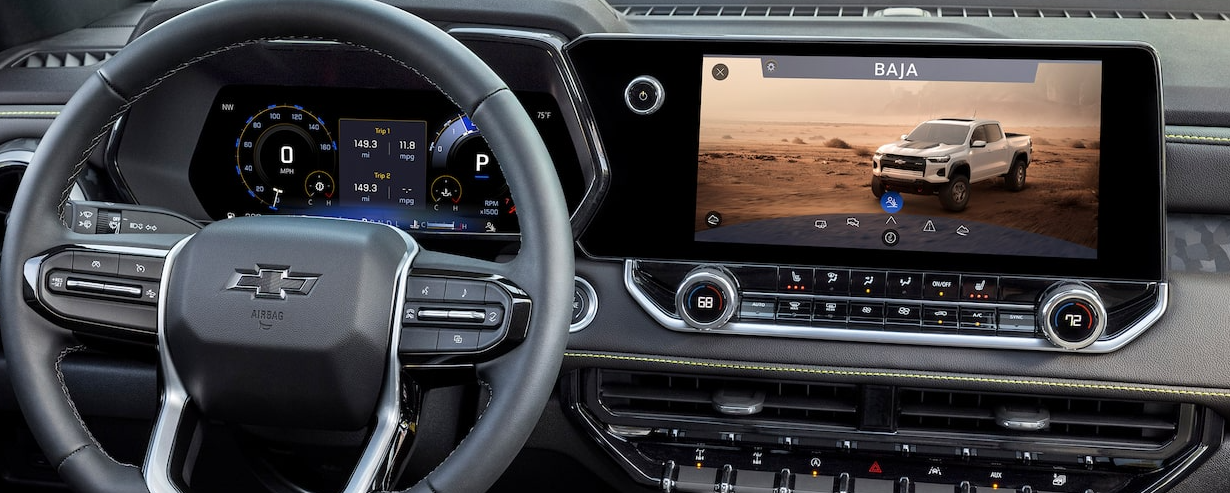 2023 Chevrolet Colorado entertainment system in McGregor, TX